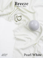 Breeze – Premium All Season Wash & Wear Fabric | Pearl White