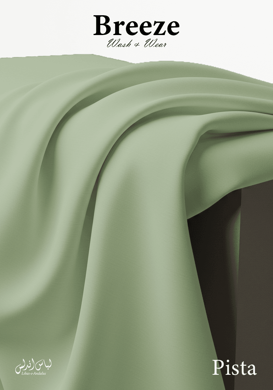 Breeze – Premium Tropical Wash & Wear Fabric | Pista - Sultan Fabrics