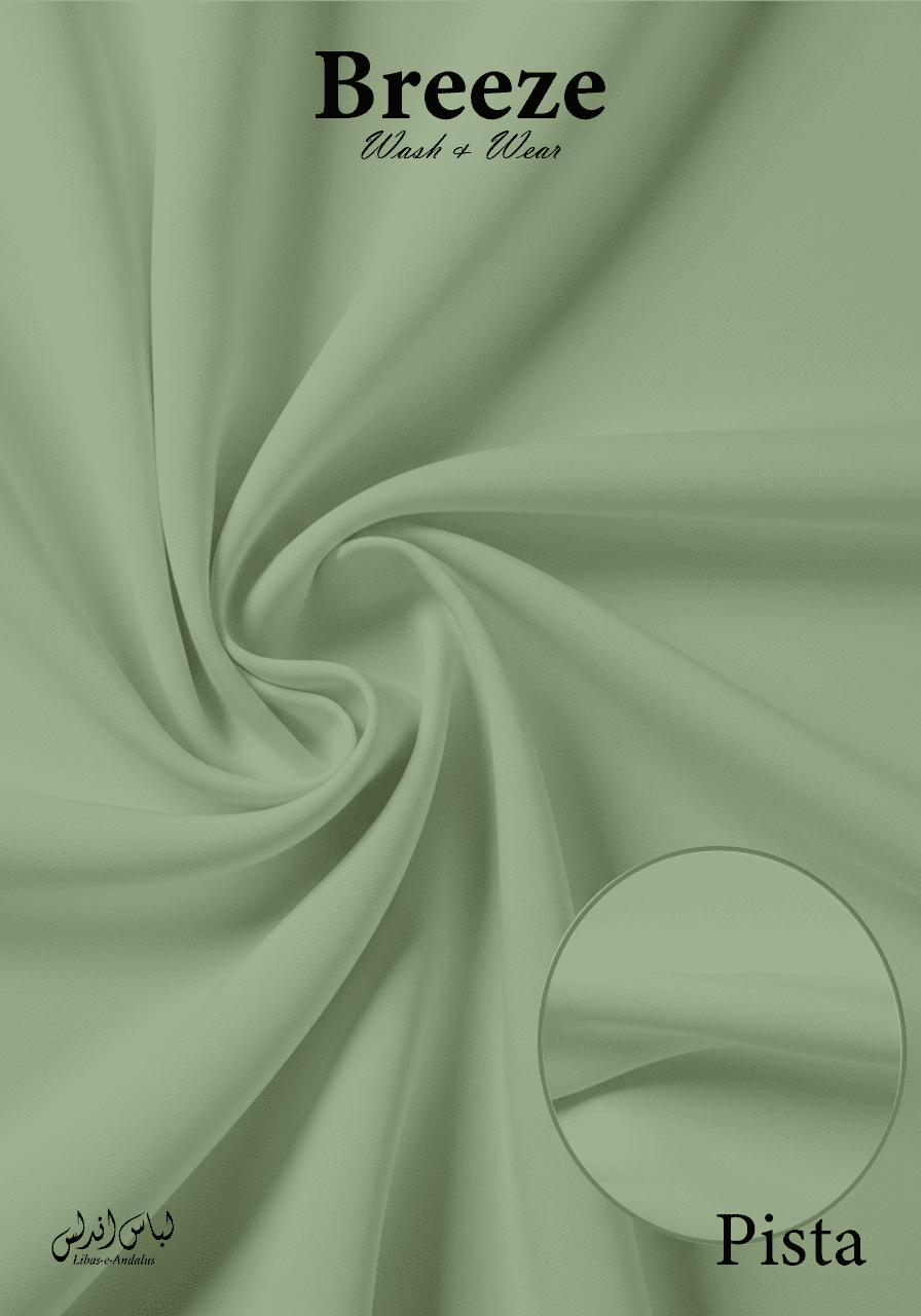 Breeze – Premium Tropical Wash & Wear Fabric | Pista - Sultan Fabrics