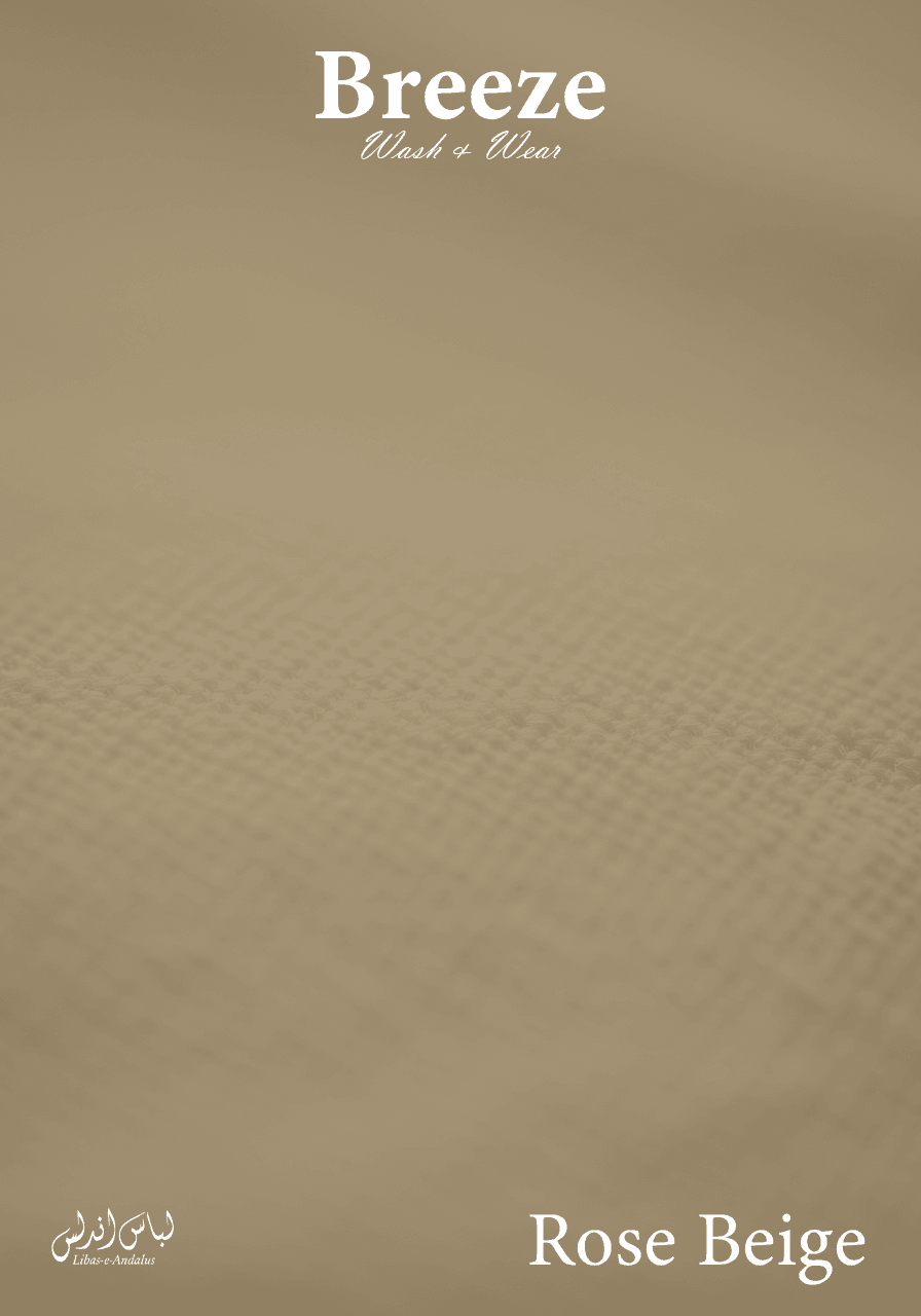 Breeze – Premium Tropical Wash & Wear Fabric | Rose Beige - Sultan Fabrics