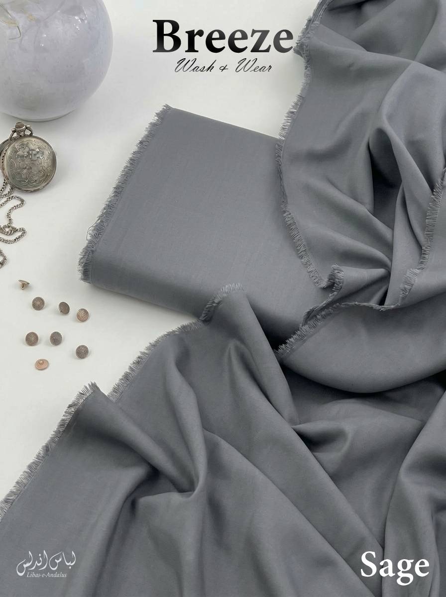 Breeze – Premium All Season Wash & Wear Fabric | Sage