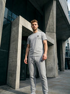 Adids Summer Jersey Tracksuit (Silver)