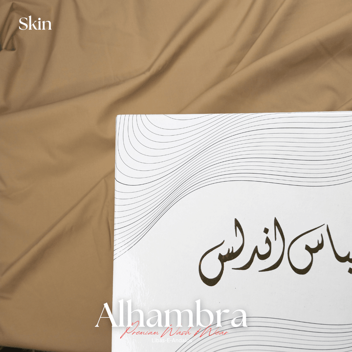 Alhambra Premium 4 Season Wash & Wear Suit (Skin) 4-Meter - Sultan Fabrics