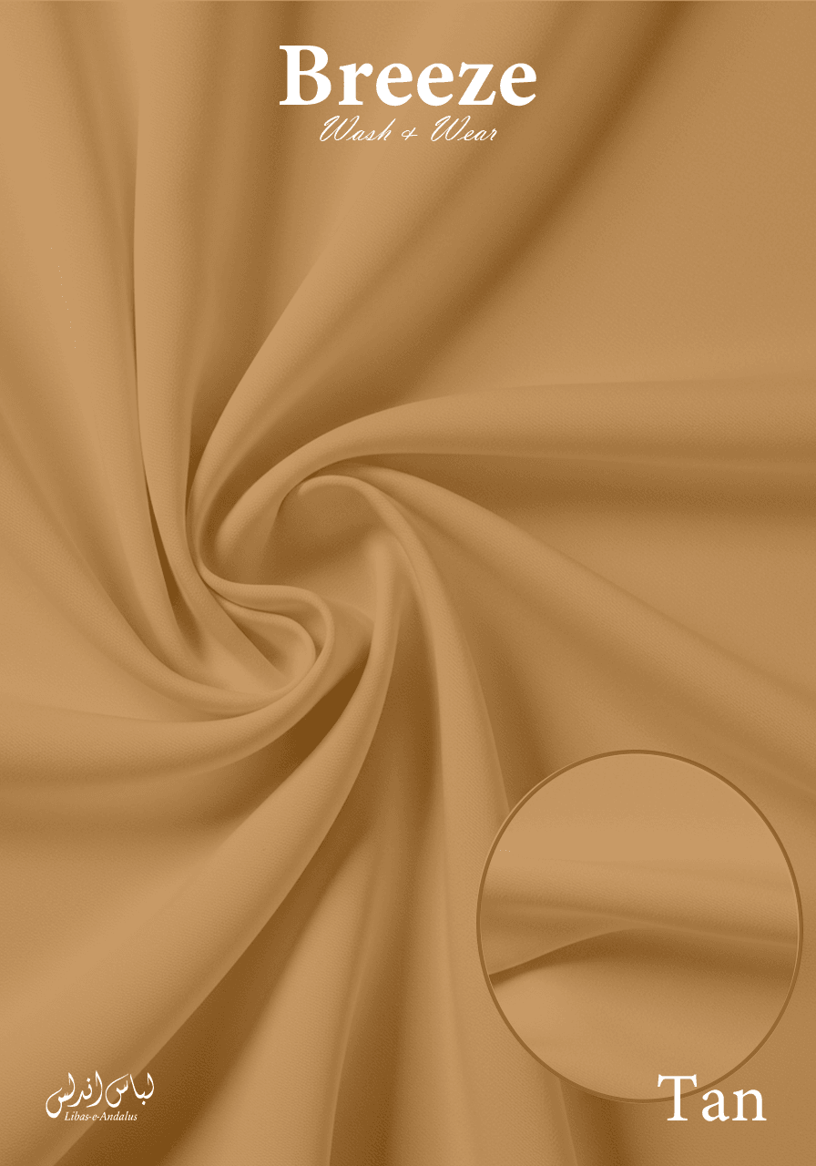 Breeze – Premium Tropical Wash & Wear Fabric | Tan - Sultan Fabrics