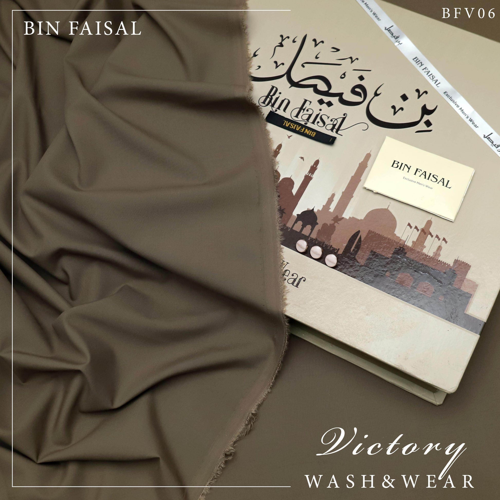 Bin Faisal Victory 2.0 Summer Wash & Wear - Sultan Fabrics