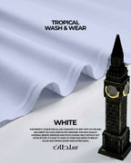 Sultan Tropical Wash & Wear (White)