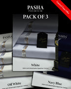 Pasha Premium Pack Of 3 Suits
