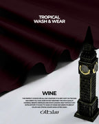 Sultan Tropical Wash & Wear (Wine)