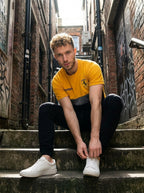 Ferrar Summer Jersey Tracksuit (Yellow & Black)