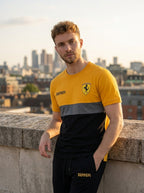 Ferrar Summer Jersey Tracksuit (Yellow & Black)