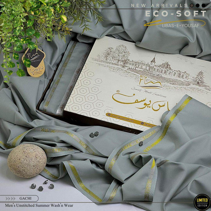 Libas-e-Yousaf Eco-Soft Wash & Wear - Sultan Fabrics